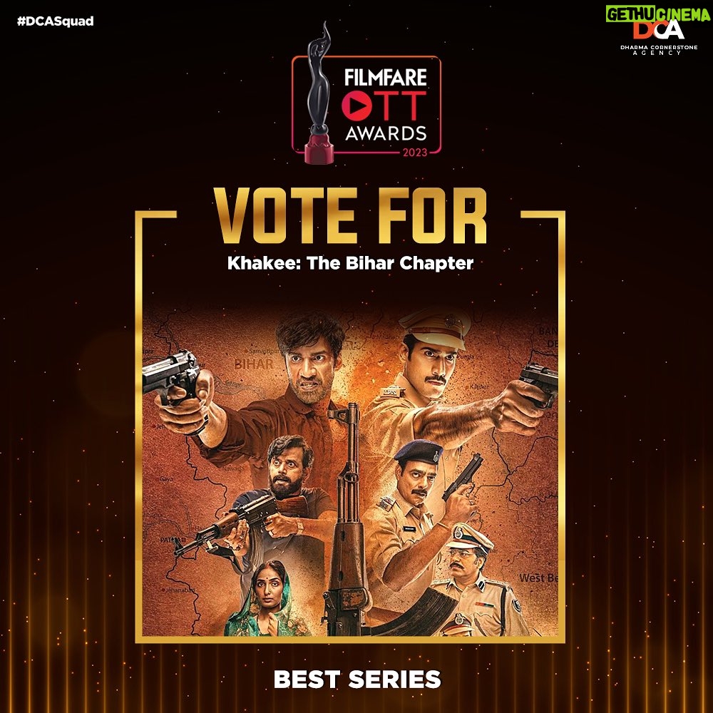 Karan Tacker Instagram - This show, this journey, this team is truly very special to me. Loved every bit of the ride, if you did as well, go out there show some love and vote on www.filmfare.com/awards/filmfare-ott-awards-2023/vote#105 @neerajpofficial @shitalbhatia_official @bhav.dhulia @h_by_the_sea @deepakgawade6 @devendradeshpande31 @aviu @ashutosh_ramnarayan #AbhimanyuSingh @avinashtiwary15 @ravikishann @thejatinsarna @aishwaryasushmita @nikifying @anupsoni3 @fal1804