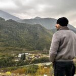 Karan Tacker Instagram – 𝚃𝚑𝚎 𝚠𝚒𝚗𝚝𝚎𝚛 ,𝚝𝚑𝚎 𝚌𝚑𝚒𝚕𝚕 , 𝚊 𝚜𝚝𝚛𝚘𝚕𝚕 𝚋𝚎𝚝𝚠𝚎𝚎𝚗 𝚝𝚑𝚎 𝚑𝚒𝚕𝚕𝚜.
𝙰 𝚜𝚒𝚙 𝚘𝚏 𝚝𝚎𝚊 𝚊𝚗𝚍 𝚝𝚑𝚎 𝚝𝚑𝚘𝚞𝚐𝚑𝚝 𝚘𝚏 𝚢𝚘𝚞 𝚊𝚗𝚍 𝚖𝚎.