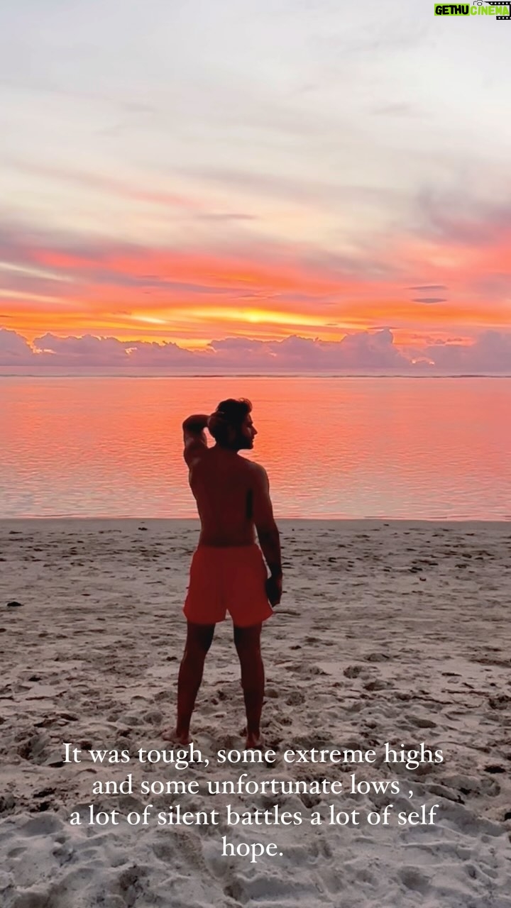 Karan Tacker Instagram - So it Is the last of 2023 And it’s said life’s understood in retrospect. But this year I stand without an understanding of exactly what my last year was. And that is okay. It was tough, some extreme highs and some unfortunate lows,a lot of silent battles a lot of self hope. Its redefined me in ways Iam still to explore. What it entails I don’t know. But I wanna thank myself myself that I never left me abandoned So as this year comes to a close,I wanna leave you with this. Don’t quit, it only gets easier #bye2023