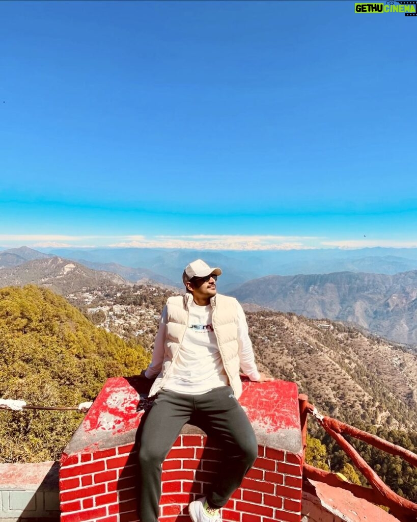 Karan Tacker Instagram - In bliss✨ Lansdowne, Uttarakhand, India