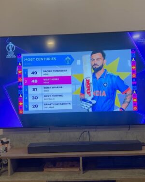 Karan Wahi Instagram - Sir JADEJA
That forward defence takes the cake…

What a Game 
What a Team 

What a player @virat.kohli 
Truly the Greatest 
#india #worldcup2023