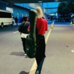 Karen Takizawa Instagram - 初日兼最終日のライブにて気まぐれベーシストの移動です🎸(風味)