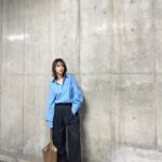 Karen Takizawa Instagram - こんばんは🌕 撮影週に収録に人とよく会う1週間です🍂 一気に最近あった話をしたり、いきなり寒くなったね、もう冬だね、秋はなかったねなんて話をしたり、みんなでお正月の予定をもうはなしあったり、こんな会話が季節の変わり目にはうってつけです☺️ ようやく夏とさよならできた自分がいます。 あまりにも引きづると夏にしつこいと思われて嫌われてしまいたら大変です🥹 そんな今日を生きた私服と📷 おやすみなさい💎
