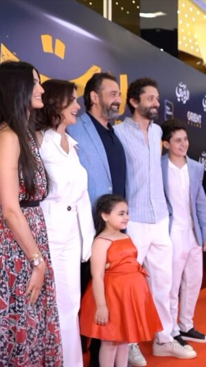 Karim Abdel Aziz Instagram - العرض الخاص لفيلم #بيت_الروبي في مصر😍 
#اهي_اهي #سمع_هس 
#كريم_عبدالعزيز