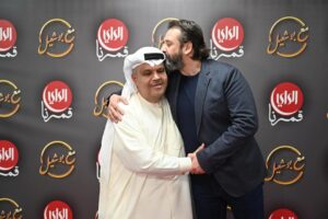 Karim Abdel Aziz Instagram - حبيبي الجميل أستاذ نبيل شعيل في "مع بوشعيل"♥️