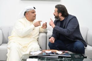 Karim Abdel Aziz Instagram - حبيبي الجميل أستاذ نبيل شعيل في "مع بوشعيل"♥️