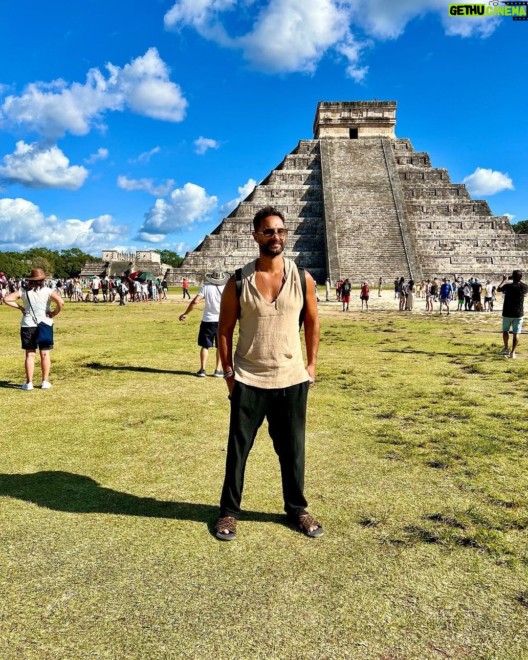 Karim Fahmy - 91.8K Likes - Just had the amazing experience of visiting Chichen Itza in Mexico, wouldn’t have enjoyed it this much if it wasn’t for @travistaegypt planning and perfect execution for our trip.