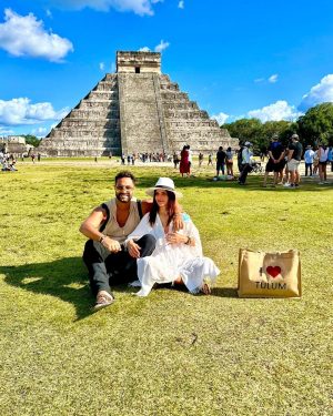 Karim Fahmy Instagram - Just had the amazing experience of visiting Chichen Itza in Mexico, wouldn’t have enjoyed it this much if it wasn’t for @travistaegypt planning and perfect execution for our trip.