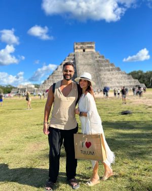 Karim Fahmy Instagram - Just had the amazing experience of visiting Chichen Itza in Mexico, wouldn’t have enjoyed it this much if it wasn’t for @travistaegypt planning and perfect execution for our trip.