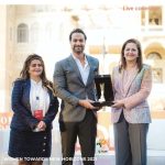 Karim Fahmy Instagram - It was a pleasure being at the Women Towards New Horizons event today and being awarded the ‘Ambassador of Change’ award. Looking forward to future collaborations with the Top50 Women Forum. لقد كان من دواعي سروري حضوري هذا الحدث اليوم "المرأة المهنية في الحياة العامة: ريادة وتمكين" وفوزي بلقب سفير التغيير. أتطلع نحو مزيد من التعاون مع منتدى الخمسين سيدة قصر القبة الرئاسى