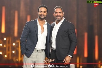 Karim Fahmy Instagram - استنونا في سهرة الاربعاء و الخميس مع حبيبي و اخويا باشا @Karara.amir @Reemmoustafaofficial @Pavosbannout @Sahraneen_on @ontv
