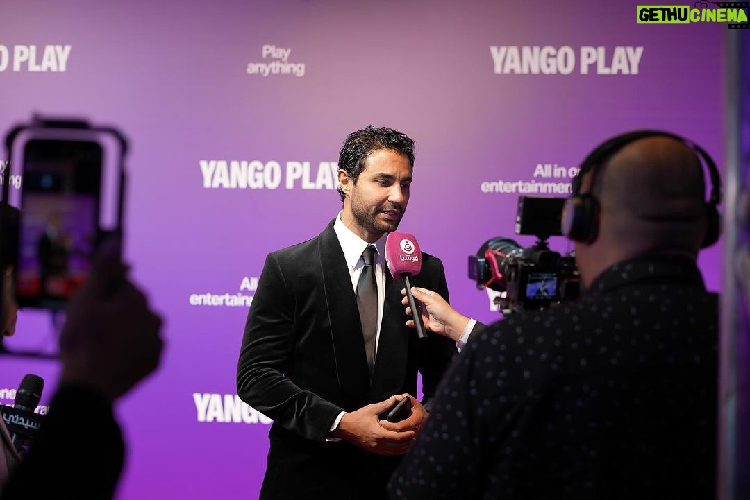 Karim Fahmy Instagram - @YangoPlay #يانغو_بلاي #شغل_كل_شي ❤️. Thanks @maisongamil , @iconsarabia.theagency