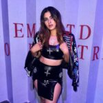 Karishma Sharma Instagram - Last night’s shenanigans? @vivianakadivine new drop🤌🏼 Mansions se zyadaa hum passion mein ghumeee 🤷‍♀️ Jacket @stribe_sg @nezo.in
