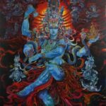 Karishma Sharma Instagram - Happy Mahashivratri 🙏💫 Art by @abhiart
