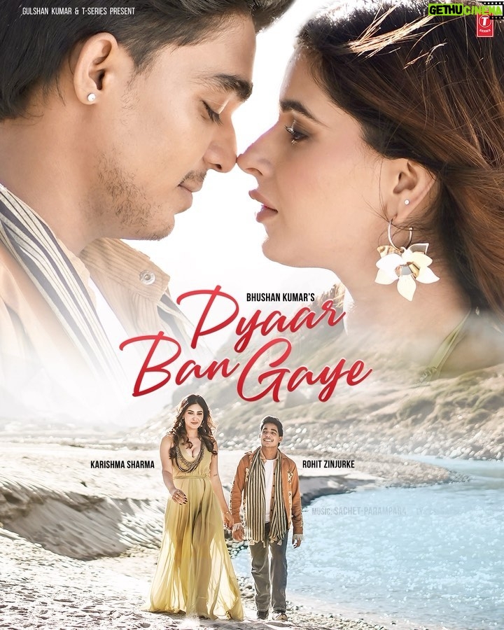 Karishma Sharma Instagram - Revisit the innocence and passion of young love ♾💞✨🎶 #PyaarBanGaye Releasing on 5th February #tseries #BhushanKumar @tseries.official @sachettandonofficial @paramparatandonofficial @sachetparamparaofficial @sushmadilmansunam_ @ashishforfilms @rohittt_09_ @quadri.sayeed @videobrainsofficial