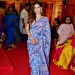 Karishma Sharma Instagram - Wearing a saree is like wearing art entwining in six yards of beauty! “Joining in a dance of words about the mesmerizing ‘Ananta Sutra’ - a fabric that weaves together our shared heritage, diverse art forms, and the graceful fluidity of sarees. As an avid admirer of art, wearing a saree has always been an enriching experience and it’s elegance always elevates my style in a graceful manner. As we celebrate Republic Day, let’s explore the symbolism of each thread, reflecting the harmony and strength that epitomizes our nation. This Republic Day, don’t just witness but be a part of ‘Ananta Sutra.’ Post your #SelfieWithSari, a moment frozen in the rich tapestry of #BharatKiNariInSari. Let’s collectively weave a tale of grace, heritage, and the power within. 🕊️✨ #AnantaSutra @MinOfCultureGoI @AmritMahotsav. #AnantaSutra #BharatKiNariInSari” #RepublicDay #SariLove”