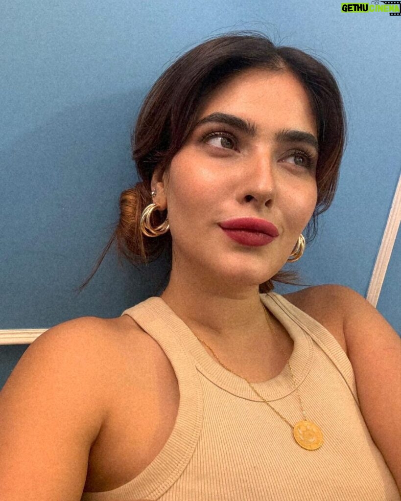 Karishma Sharma Instagram - The Colour for me this 2024 is definitely Red ❤️ Red colour indictes many other things, comment below and tell me yours? ❤️✨
