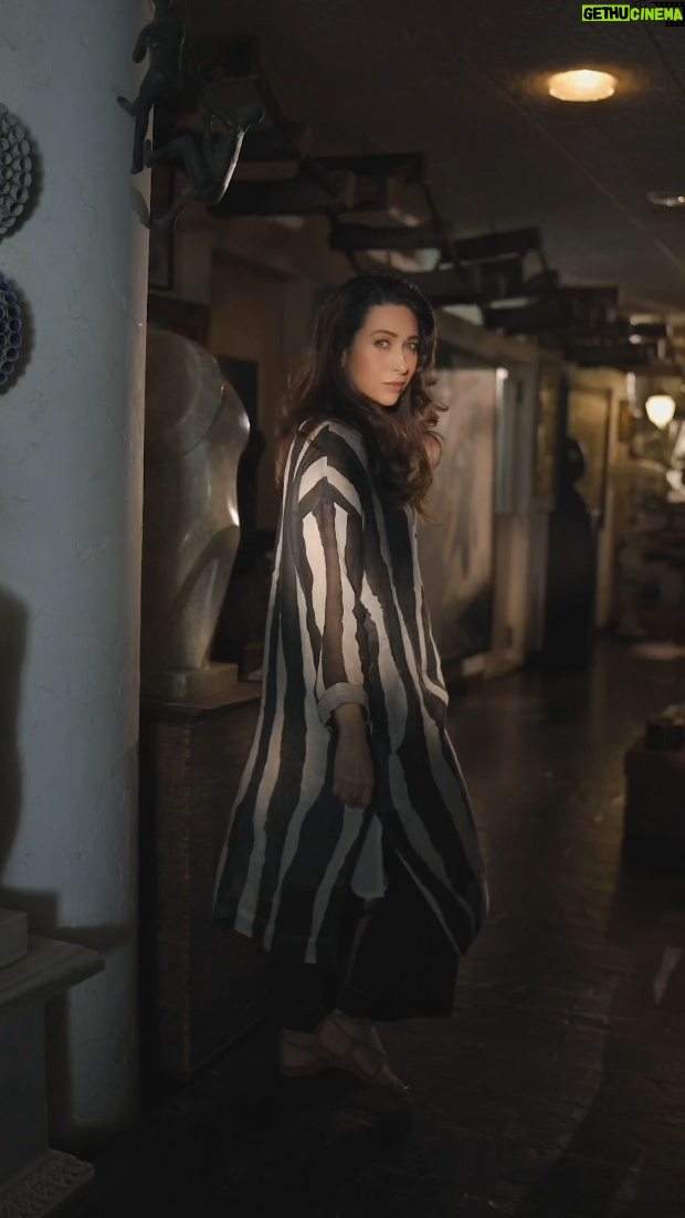 Karisma Kapoor Instagram - Elegant and contemporary, @therealkarismakapoor shines in Ganga Fashions. #GangaFashionsXKarisma Kapoor #Karisma Kapoor #newcollection #coordset #outfits #ethnicwear #everydaywear #breathable #breathableoutfits #suits #gangafashions