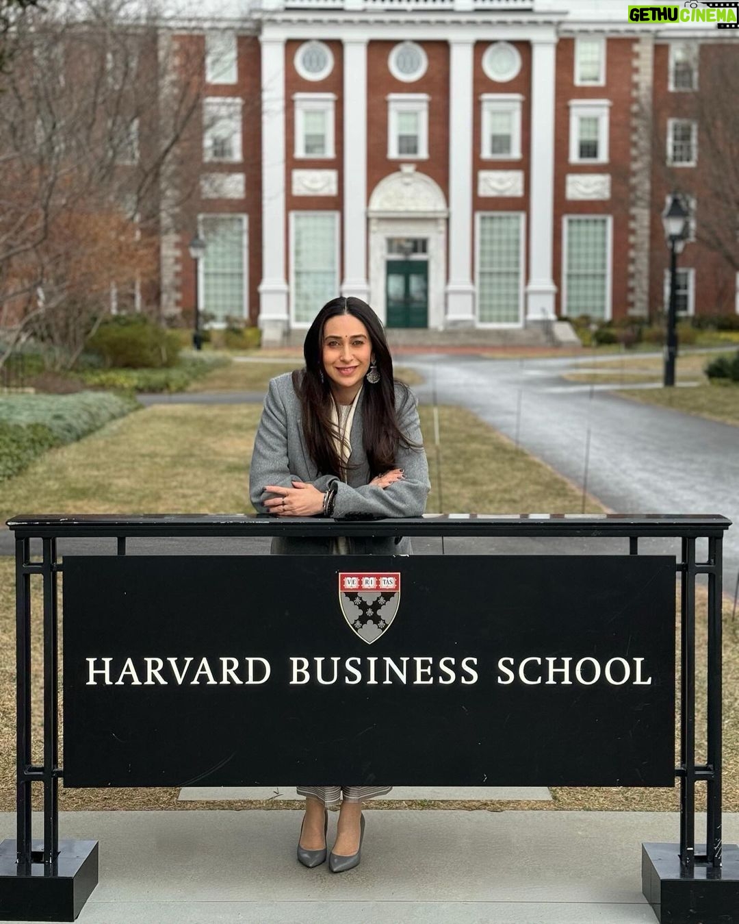 Karisma Kapoor Instagram - It was an absolute pleasure and honour to be a speaker at the India Conference at Harvard 🙏🏼 Shout out to @kareenakapoorkhan for joining us for an impromptu but insightful chat. Thank you to @sunnysandhu24 and team #HarvardIndiaConference for being so wonderful. This was truly special ❤️✨ #ICH2024 #IndiaRising #IndiaConferenceAtHarvard @harvardindiacon @harvardbusinessschool Harvard Business School