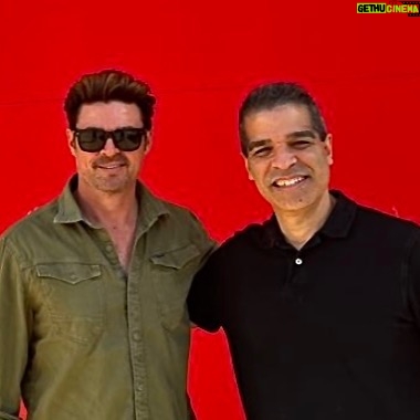 Karl Urban Instagram - Hanging out with this Mortal Kombat legend @noobde Looking forward to the release of the new MK game !