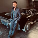Karl Urban Instagram - @entertainmentweekly Who wore it better ? @jensenackles #sxsw #batmobile incredible to see it up-close , The attention to detail was astonishing , very #madmax in the best possible way . Congrats to Matt Reeves and his production design team The Batman was epic fun ! @theboystv season 3 June 3rd @primevideo