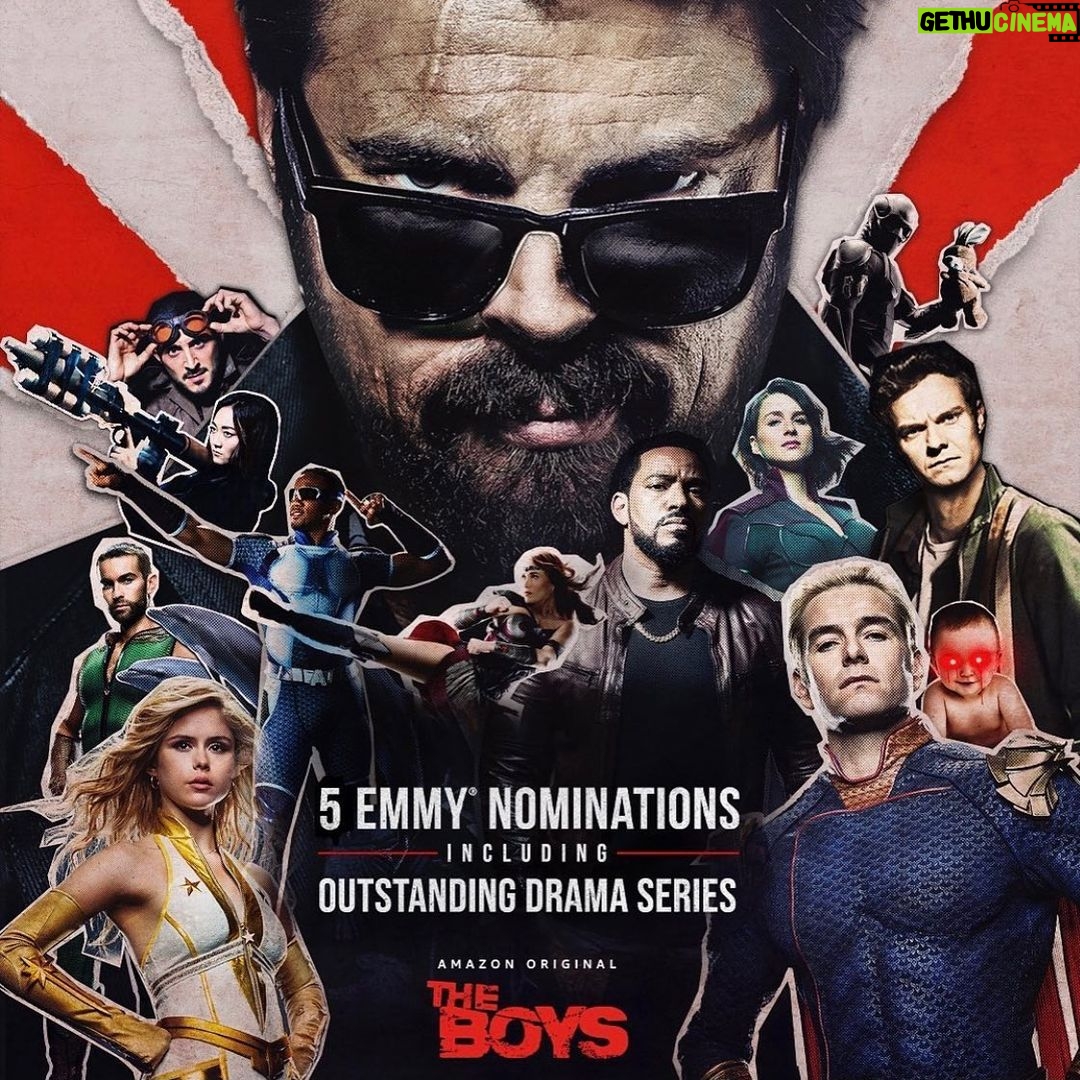 Karl Urban Instagram - 5 Emmy nominations Congrats to the entire @theboystv @amazonprimevideo @sptv Family And thank you @televisionacad Can’t wait for y’all to get a load of season 3 ! Next level 💥😈🤯