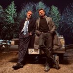 Karl Urban Instagram - Oi That’s a picture wrap on season 4 @theboystv 💥 Massive Thank you to our phenomenal crew & cast Love you guys ! I’m not allowed to post any photos from set ….soooo Here’s a snap of @jeffreydeanmorgan & moi on the set of a Cadillac commercial ……….😏 Season 4 @theboystv @primevideo Coming soon …ish 🖤