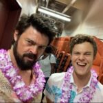 Karl Urban Instagram - Happy real Birthday @jack_quaid .🍻 We work some pretty long hours filming @theboystv & we all feel so incredibly blessed to work with such a sweet , kindhearted , handsome and incredibly talented young man , seen here standing next to @jack_quaid . #blessed #birthday