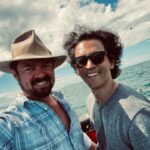 Karl Urban Instagram - 1# Crew @johnthecho #fishing #startrek