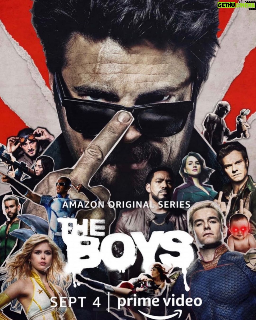 Karl Urban Instagram - Season 2 @theboystv Drops in Only FOUR weeks So excited ! Can’t deal