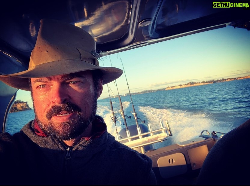 Karl Urban Instagram - What a Magic day on the Raki ! Happy Fridays y’all #catchandrelease #fishing