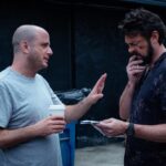 Karl Urban Instagram – Happy (belated) birthday to @theboystv show runner/ creative genius and solid mensch ❤️@therealKripke , 
Here we are on set season 1 @theboystv ,
discussing the lunch menu .