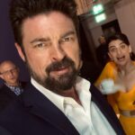 Karl Urban Instagram - Photobomb by Kripke & the gorgeous @claudiadoumit @theboystv @primevideo