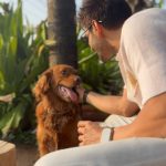 Kartik Aaryan Instagram - Chai 🐶 Biscuit Me n Goa = Bliss Goa, India