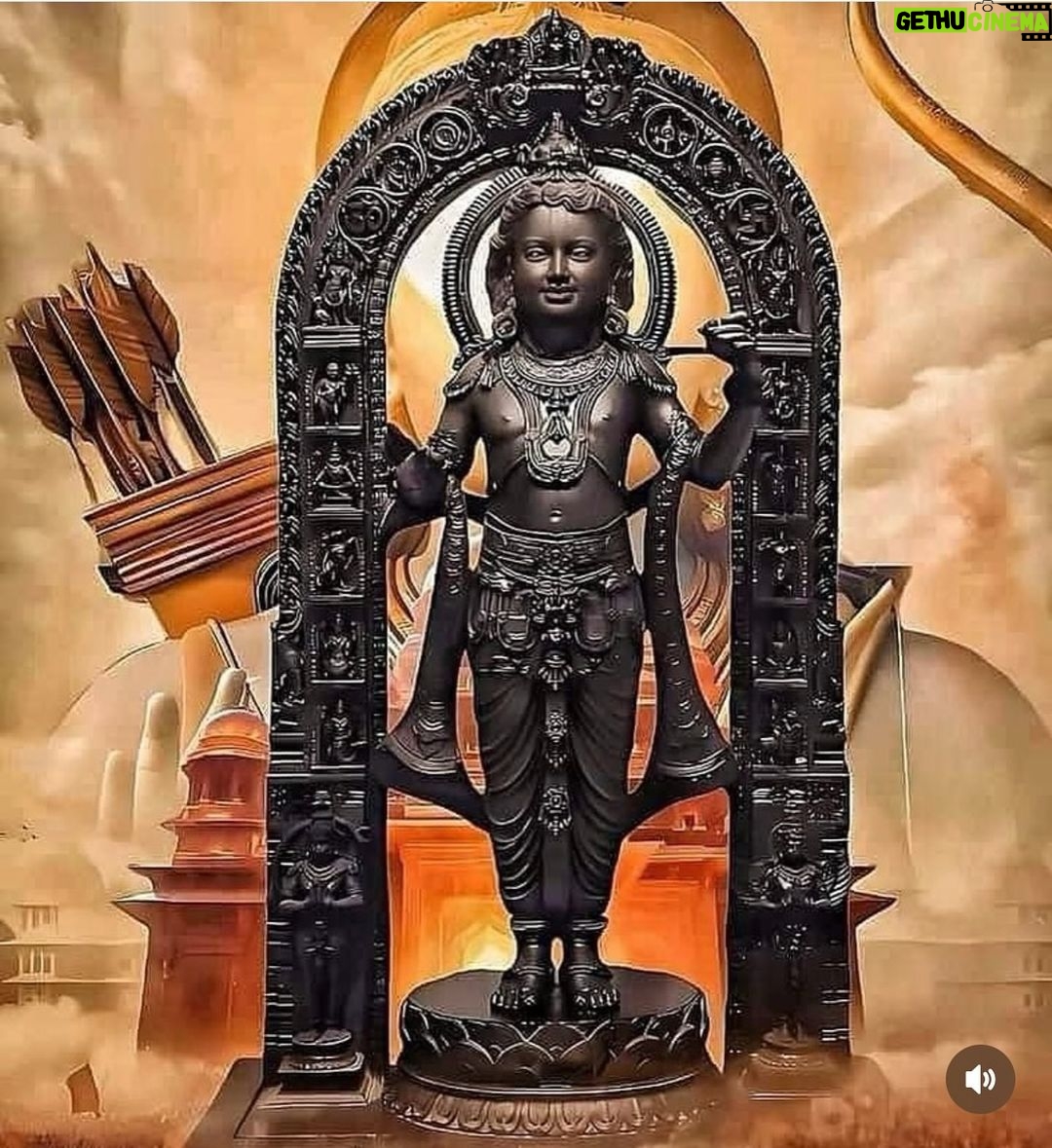 Karunya Ram Instagram - ಜೈ ಶ್ರೀ ರಾಮ್ - Jay Shri Ram 🤝🧡🚩 : : : #jaishriram🙏 #ramsiya #shriram #ayodhaya