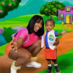 Kash Doll Instagram - Doriesha & Dashton out exploring this thing called life together ❤️ Outfit @cdkkreations Hair @daisydoesmyhair Bundles @miinkbrazilian_hair Make up ME 📸 @sdoll.__ Graphic @hustlefamjaylee_