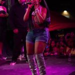 Kash Doll Instagram - And i reeled like I’m fishing Damn i caught a Detroit piston Hair @hairstylesby_nayy Bra top @jordendime_ Detroit, Michigan