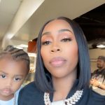 Kash Doll Instagram – My baby came to work with me yesterday and @mr_ware91 captured it! 📷 he landed his first role in a commercial 😏 Detroit, Michigan