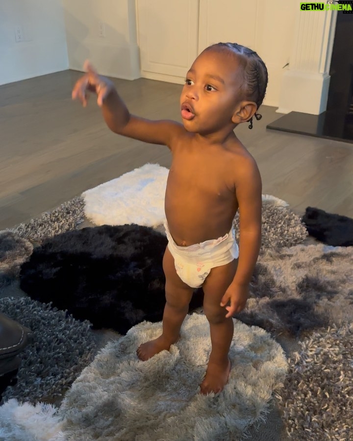 Kash Doll Instagram - Can y’all believe he start school sept 5th? My 1 year old ❤️