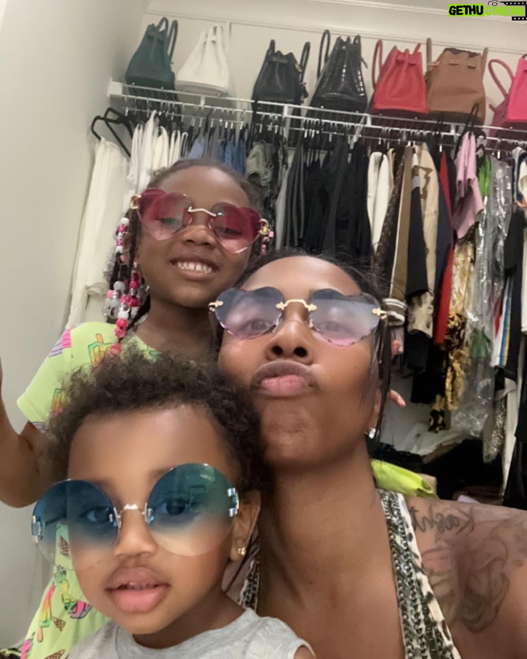 Kash Doll Instagram - Can y’all believe he start school sept 5th? My 1 year old ❤️