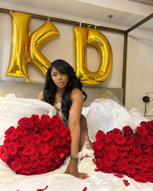 Kash Doll Instagram - He love KD ❤️🌹#savagexambassador @savagexfenty