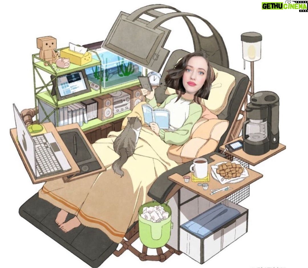 Kat Dennings Instagram - how this email finds me