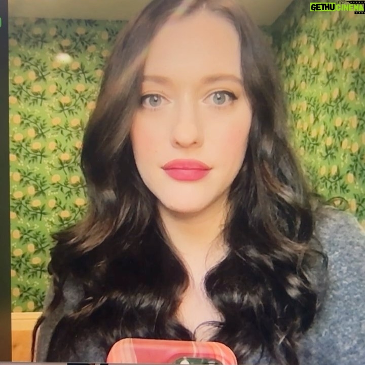 Kat Dennings Instagram - welcome to my office
