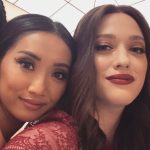 Kat Dennings Instagram - HAPPY BIRTHDAY to @brendasong my favorite in all the land! Without you I would be in a pile of shelled pistachios under a bridge somewhere. I love you ♥️