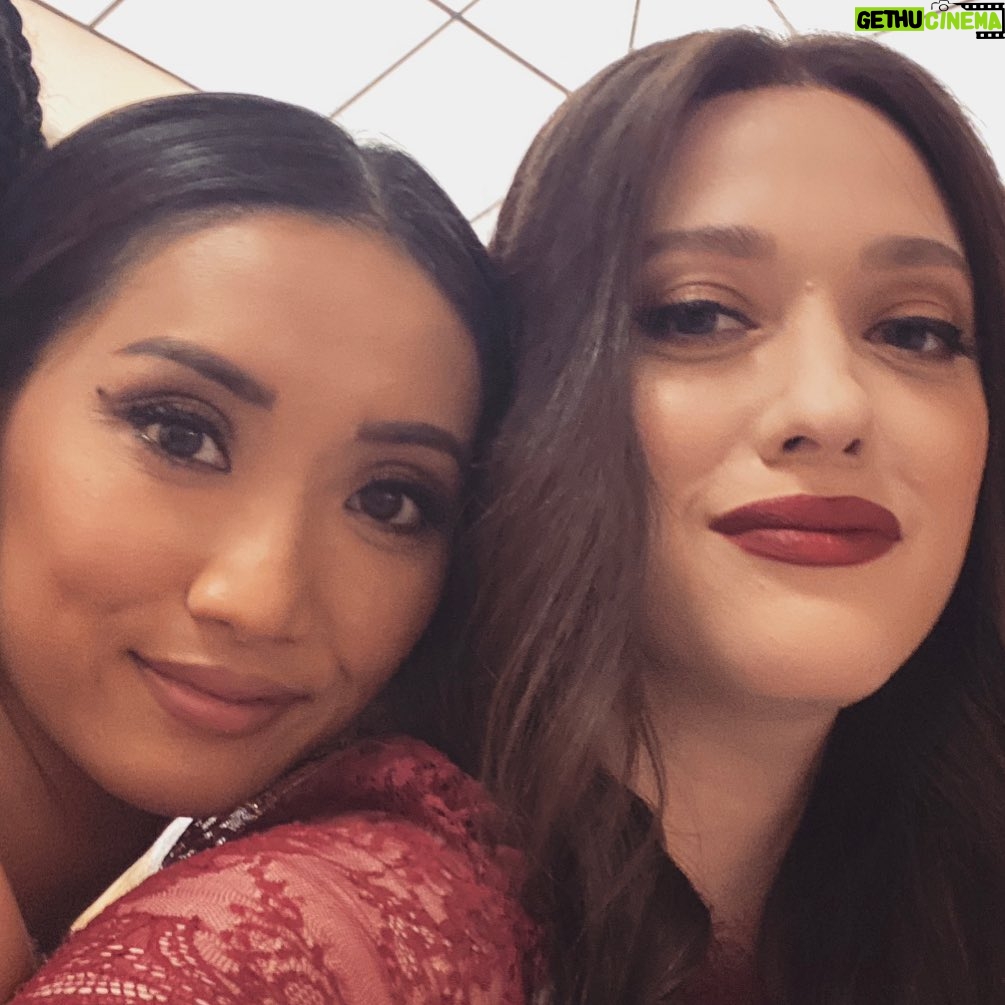 Kat Dennings Instagram - HAPPY BIRTHDAY to @brendasong my favorite in all the land! Without you I would be in a pile of shelled pistachios under a bridge somewhere. I love you ♥️