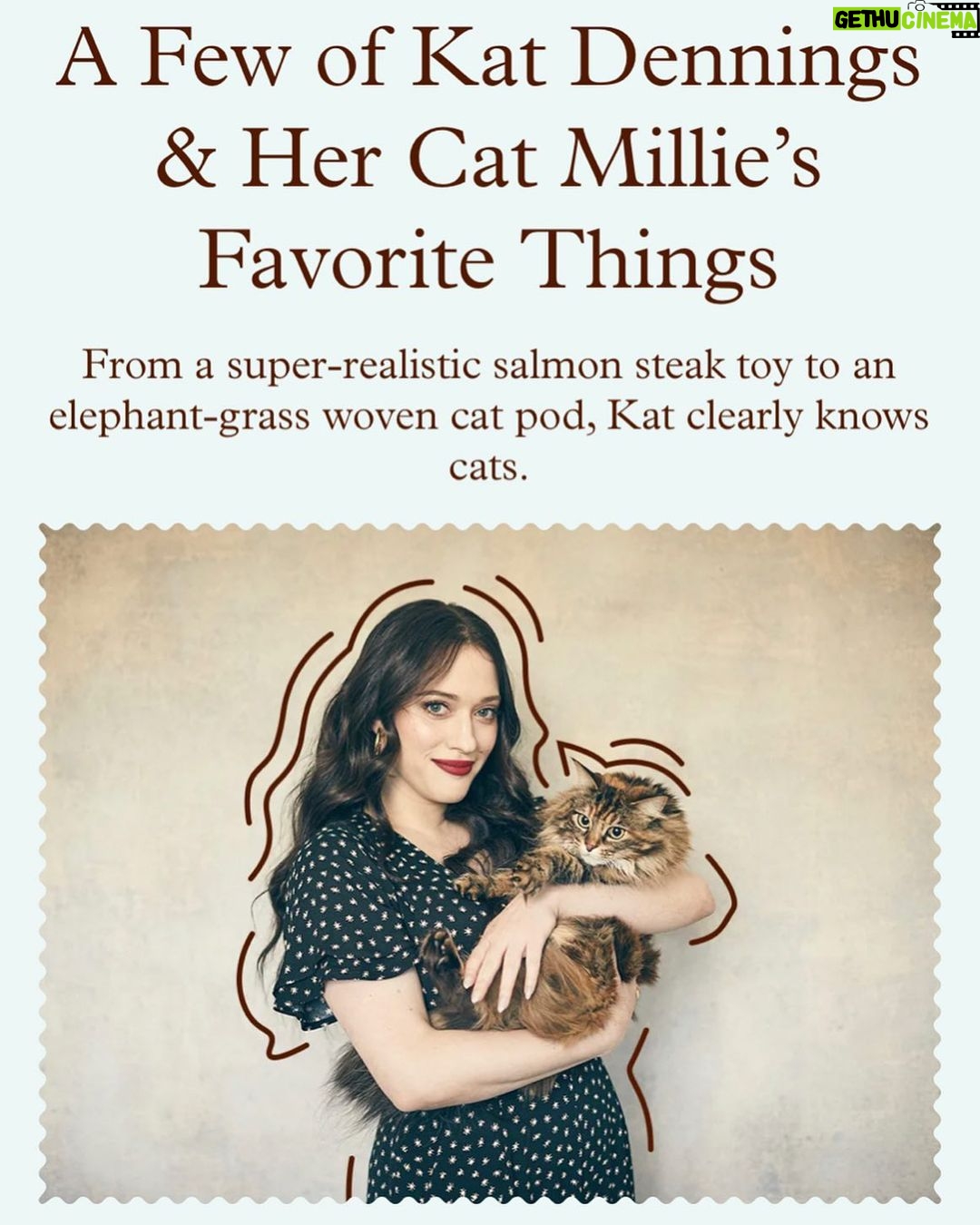 Kat Dennings Instagram - Millie swore she was done with the spotlight but thanks to @thewildestsite we have compiled a gift list for the holidays π (links in stories!) πΎπ»