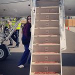 Kat Dennings Instagram - If you need me I’ll be under this plane 📷 @brendasong