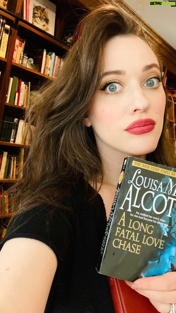 Kat Dennings Instagram - In the first installment, we explore Louisa May Alcott’s dark sensationals!
