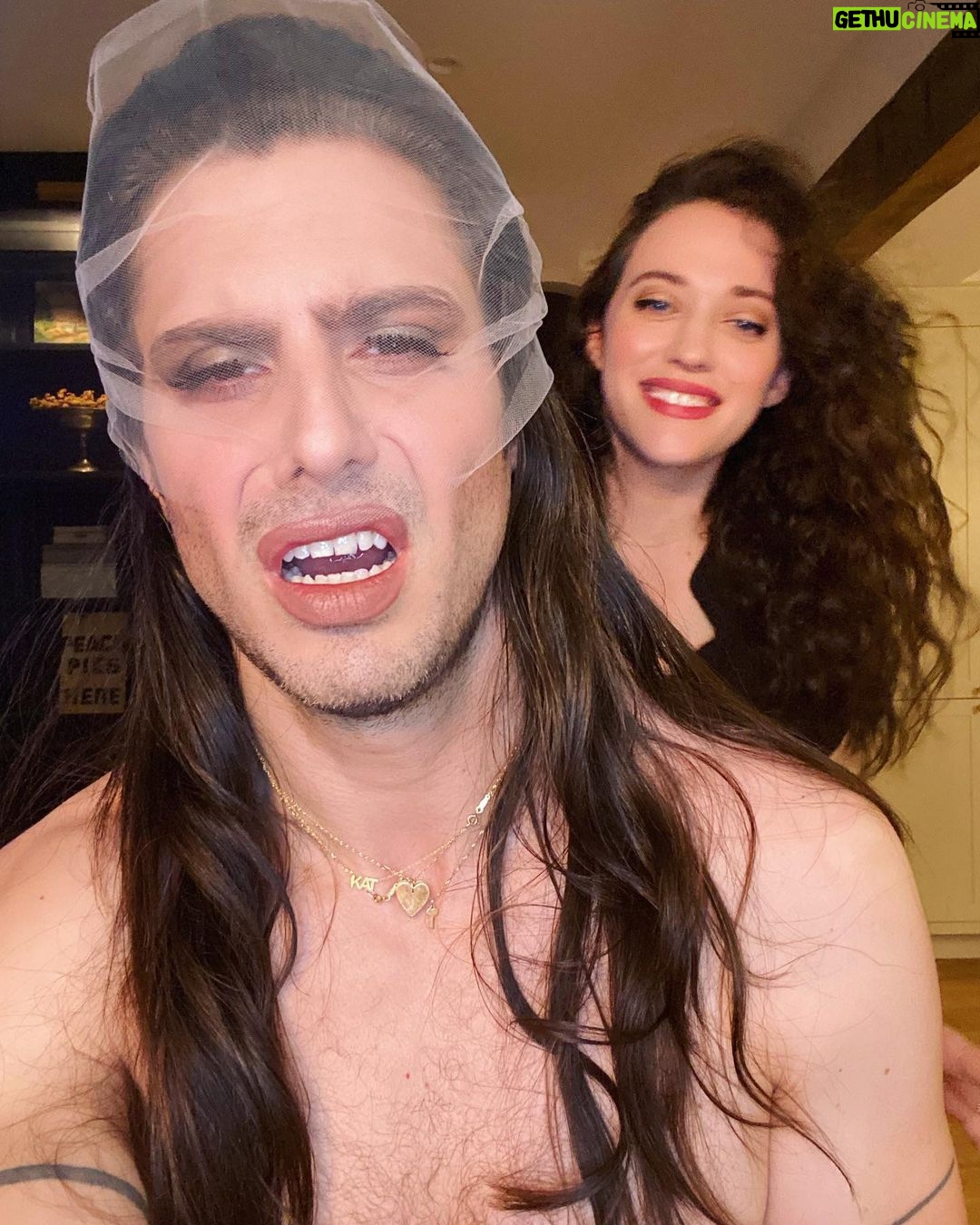 Kat Dennings Instagram - stay tuned for the makeup video of a lifetime 👰🏻♀️🕊