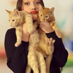 Kat Dennings Instagram - toe bean Maguire Heavenly Treat Buffet